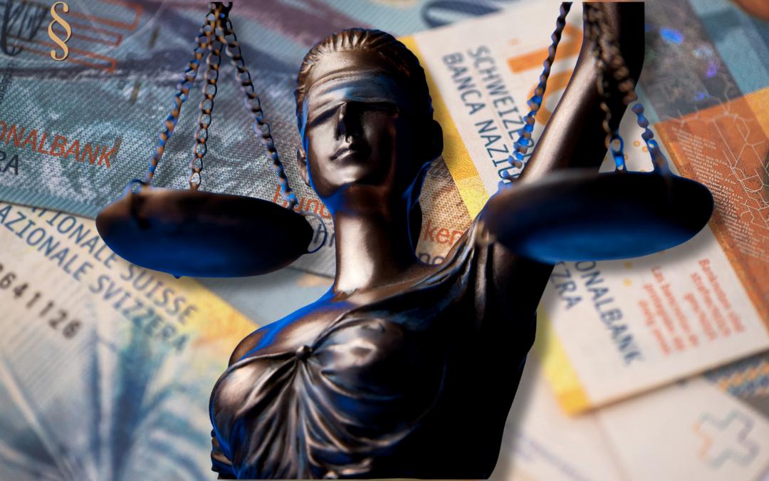 temida-na tle franków szwajcarskich 